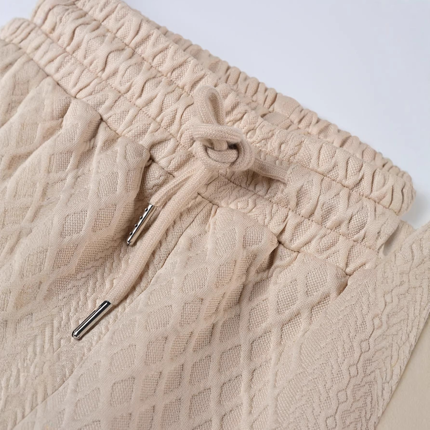 Men's Sporty-Casual Zip-Up Polo Shirt And Pants Set