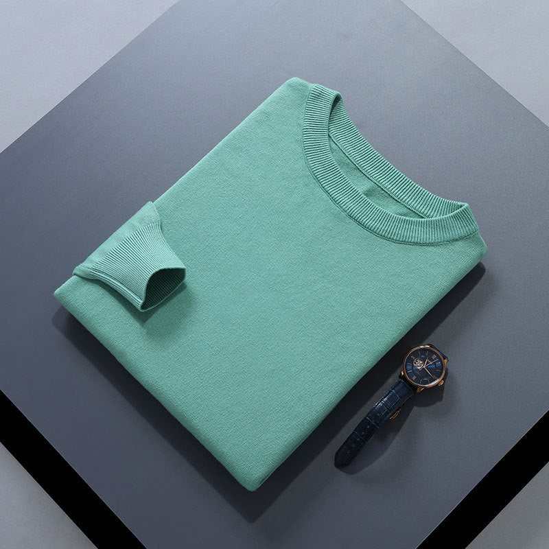 Men's Fashionable Crew-Neck Casual Loose Sweater