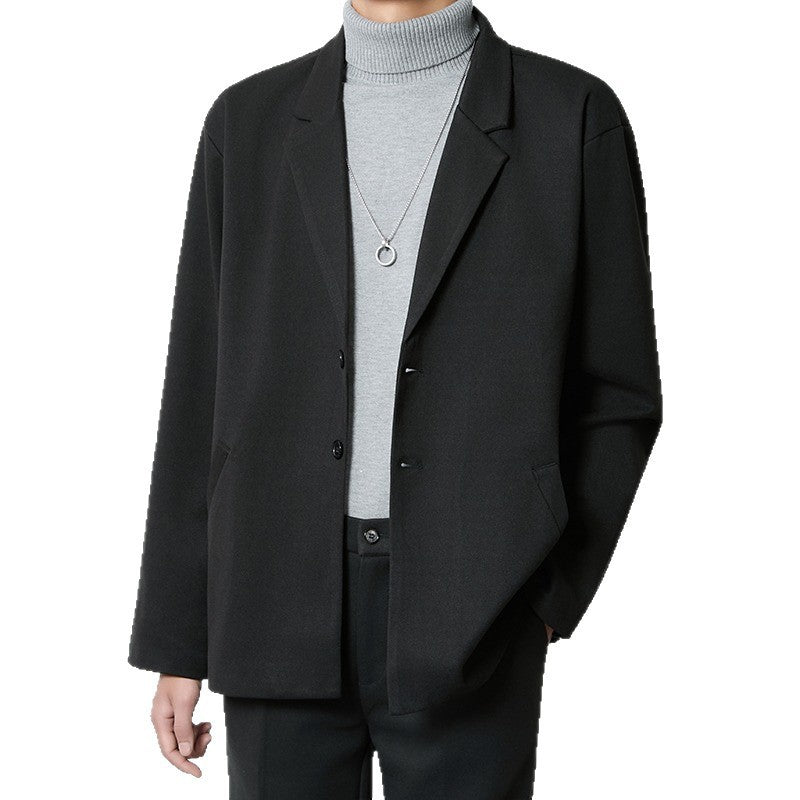 Lightly Mature-Style Loose Casual Wool Blazer
