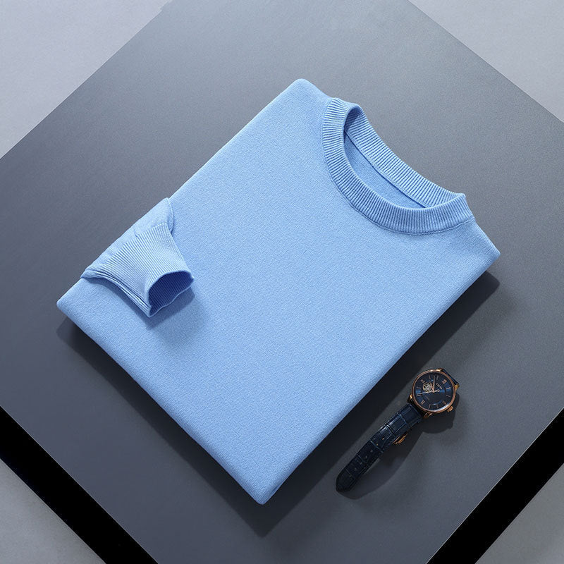 Men's Fashionable Crew-Neck Casual Loose Sweater