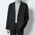 Lightly Mature-Style Loose Casual Wool Blazer